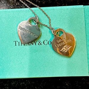 Tiffany’s Disney Cruise Line Heart Necklace
